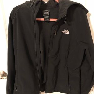 North Face hooded jacket